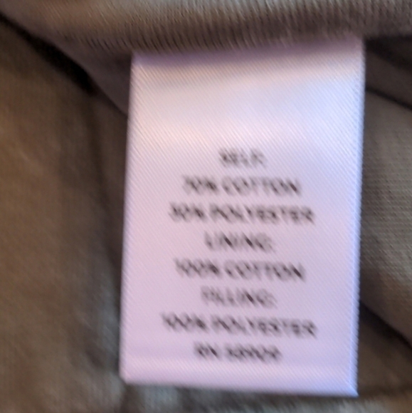 Westbound Quilted Fill Vest in Dark Sage Green size 2X - Picture 6 of 7